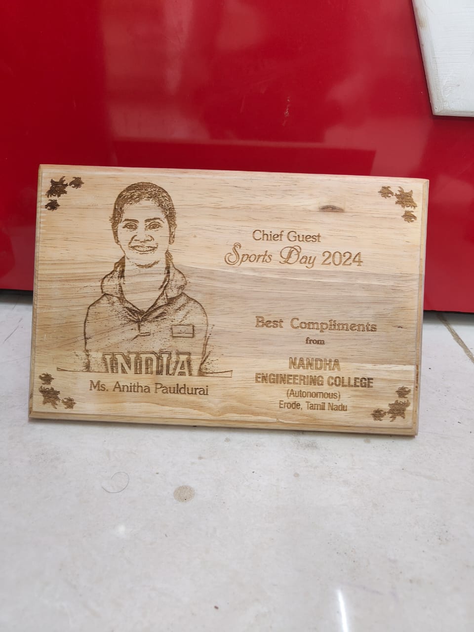 Wooden engraving
